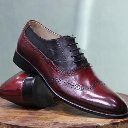 Men's New Handmade Formal Shoes Bur..