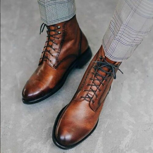 mens lace up leather shoes