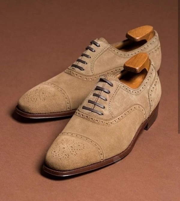 beige suede shoes mens
