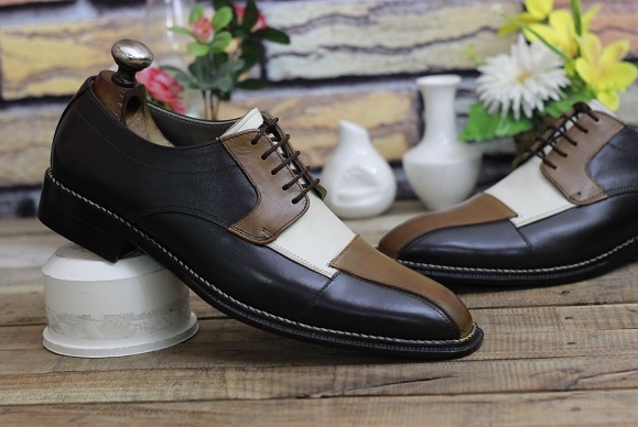 Men's Handmade Formal Leather Shoes Multi color Leather Lace up Stylish Dress & Casual Wear Shoes